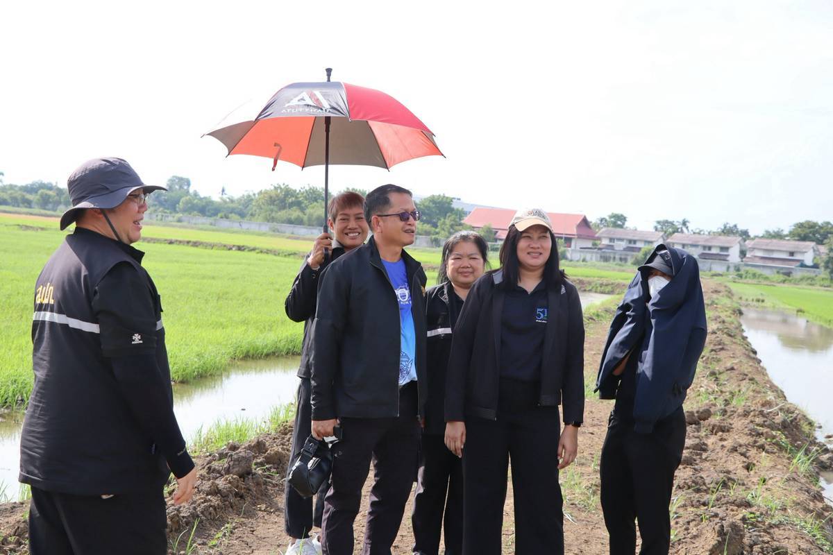 title - ผู้ตรวจราชการ ส.ป.ก. ตรวจเยี่ยม ศูนย์ส่งเสริมและพัฒนาอาชีพเสริมนอกภาคการเกษตร (ศพส.) อำเภอบางไทร จังหวัดพระนครศรีอยุธยา